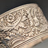 Antique British silver plate napkin rings, set of 6